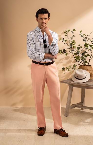 Men's Cotton Linen Trousers
