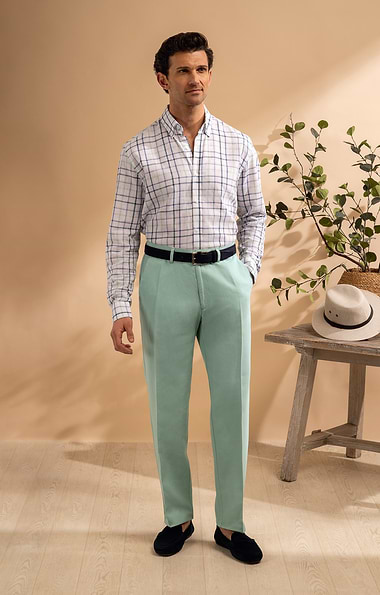 Men's Cotton Linen Trousers