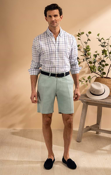 Men's Cotton Linen Shorts