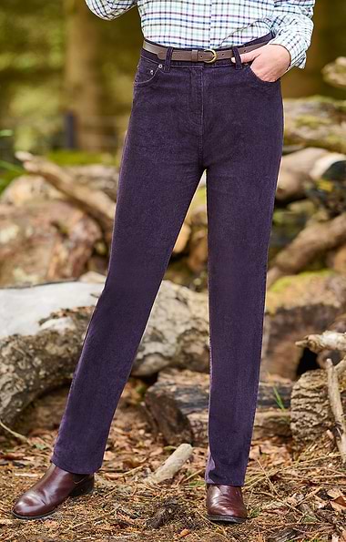 Ladies Needlecord Jeans
