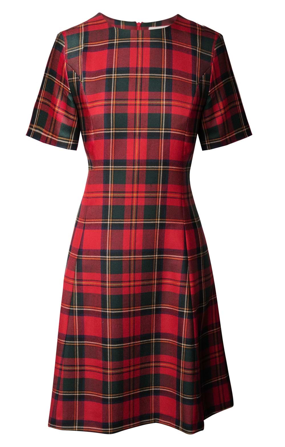 House of Bruar Ladies Tartan Swing Dress House of Bruar Ladies Tartan Swing Dress