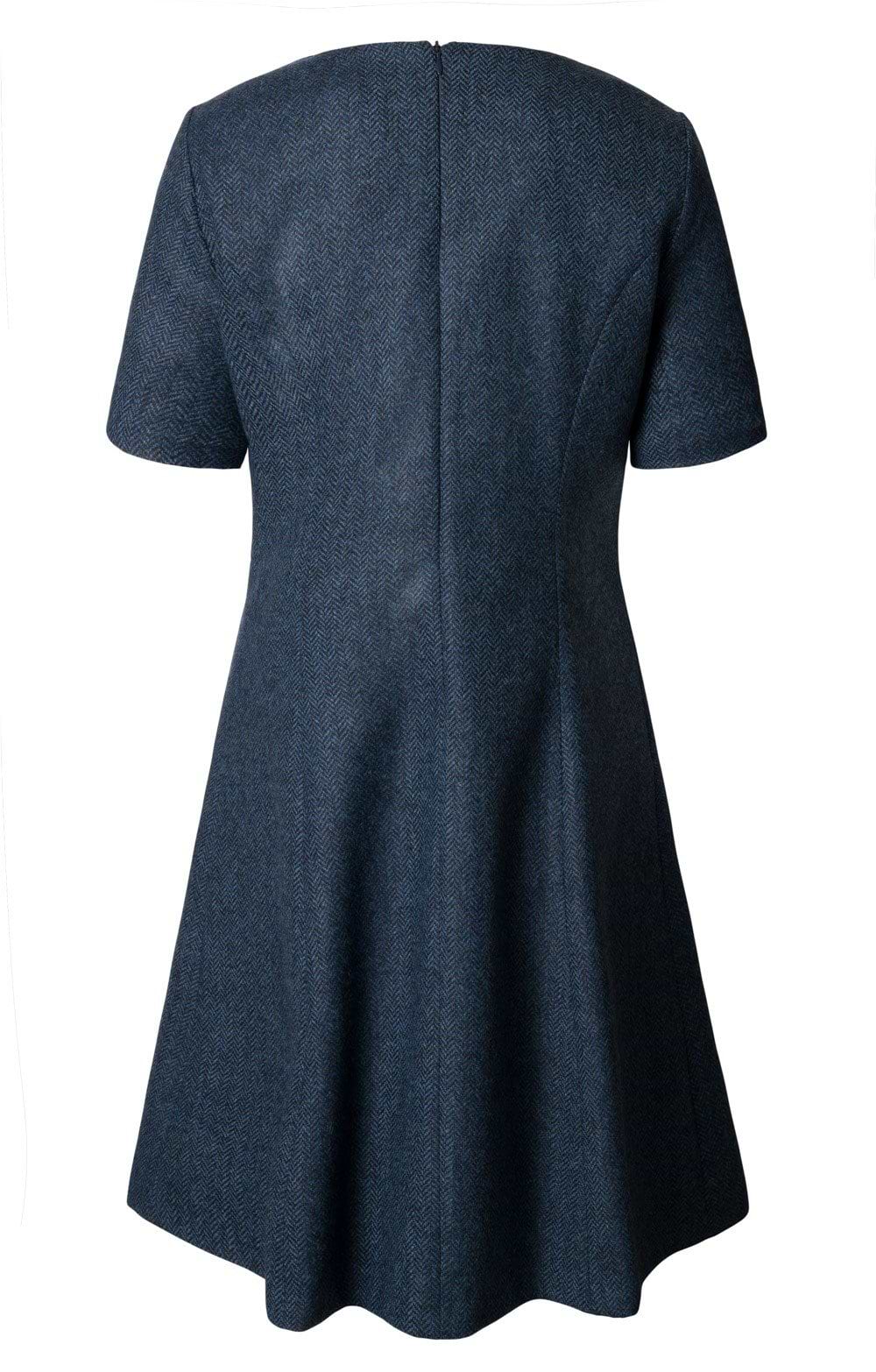 birthdaybash【SUMMER TWEED I LINE DRESS】 birthdaybash【SUMMER TWEED I LINE DRESS】 Split Back Button