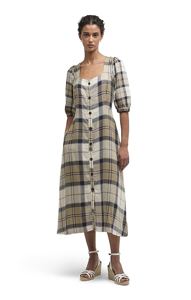 Ladies Barbour Ballina Midi Dress