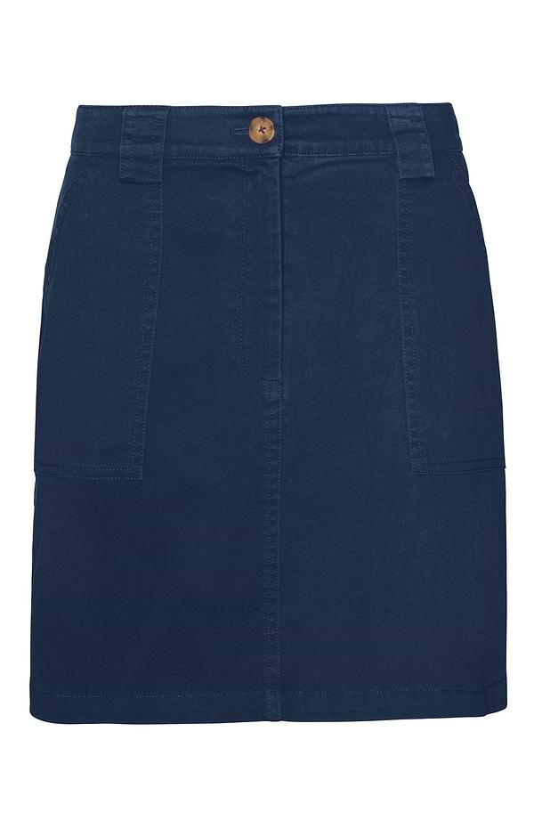 Ladies Chino Patch Pocket Short Skirt