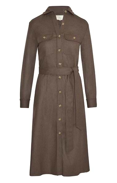 Ladies Flannel Shirt Dress