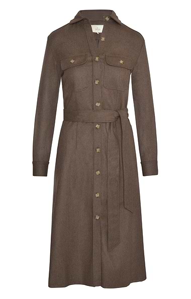 Ladies Flannel Shirt Dress