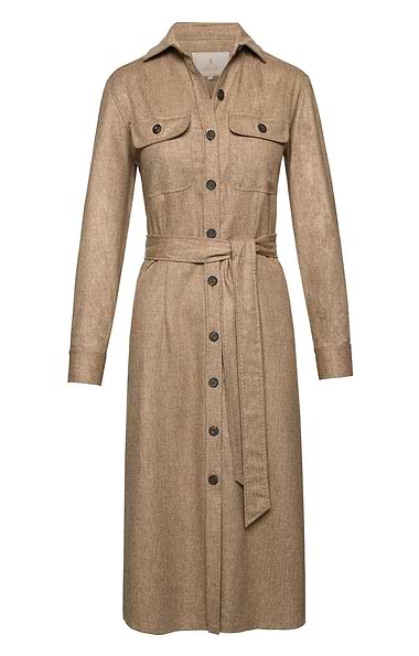 Ladies Flannel Shirt Dress