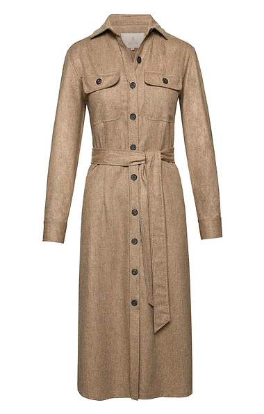 Ladies Flannel Shirt Dress