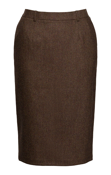Ladies British Tweed Tailored Skirt