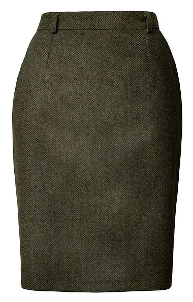 Ladies Classic Tweed Skirt