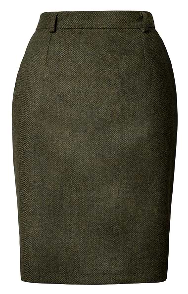 Ladies Classic Tweed Skirt