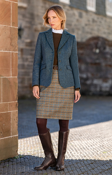 Ladies Classic Tweed Skirt
