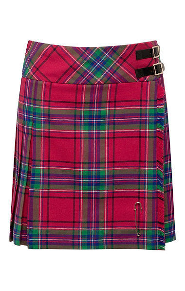 Ladies Plaid Short Kilt