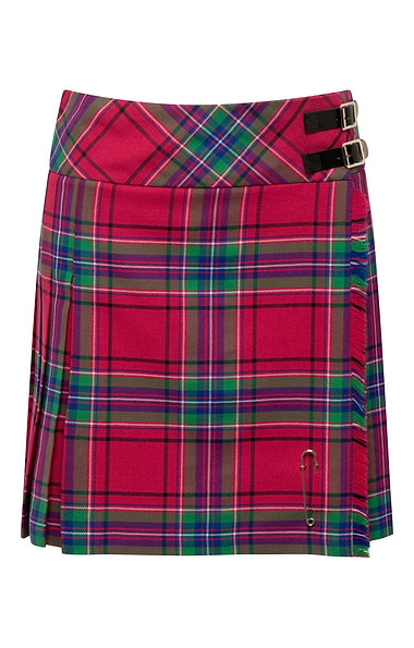 Ladies Plaid Short Kilt