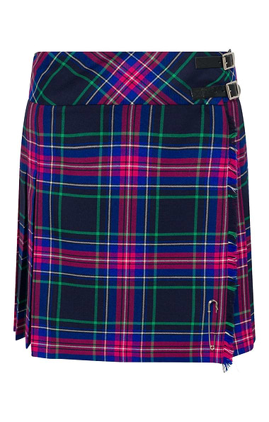Ladies Plaid Short Kilt