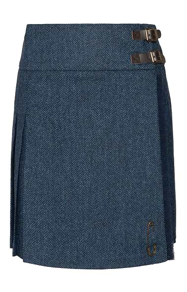 Ladies Short Tweed Kilt