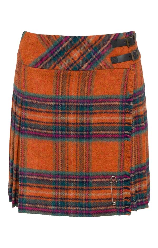 Ladies Short Tweed Kilt