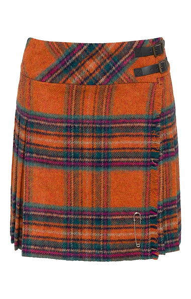 Ladies Short Tweed Kilt