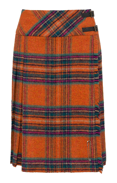 Ladies Long Tweed Kilt