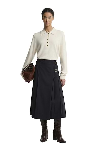 Ladies Barbour Delilah Midi Skirt