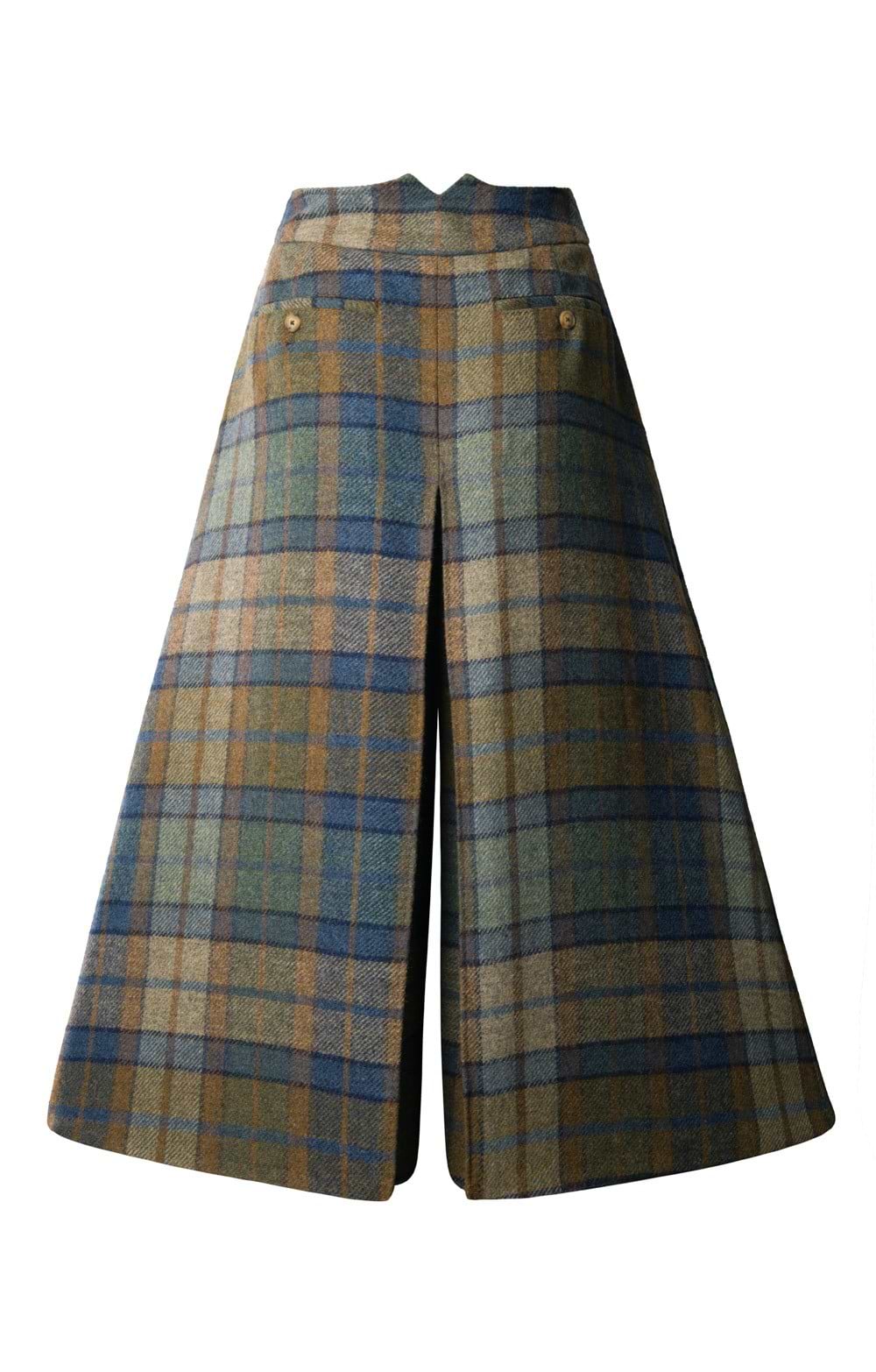 Ladies Modern Tweed Culottes, Multi - House of Bruar