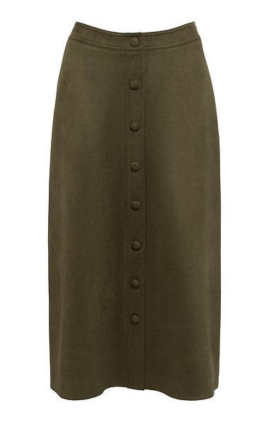 Ladies Faux Suede Skirt