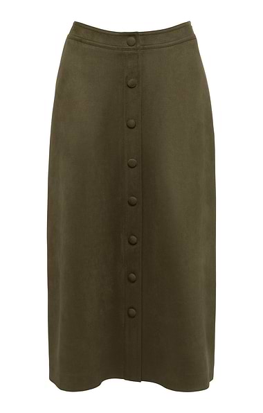 Ladies Faux Suede Skirt
