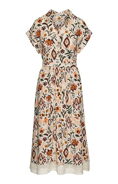 ladies print dresses SHEIN Plus Size Holiday Floral Dress Maxi Women Outfit,4XL with elastic cuffs Ladies' Printed Dresses | Floral-Print
