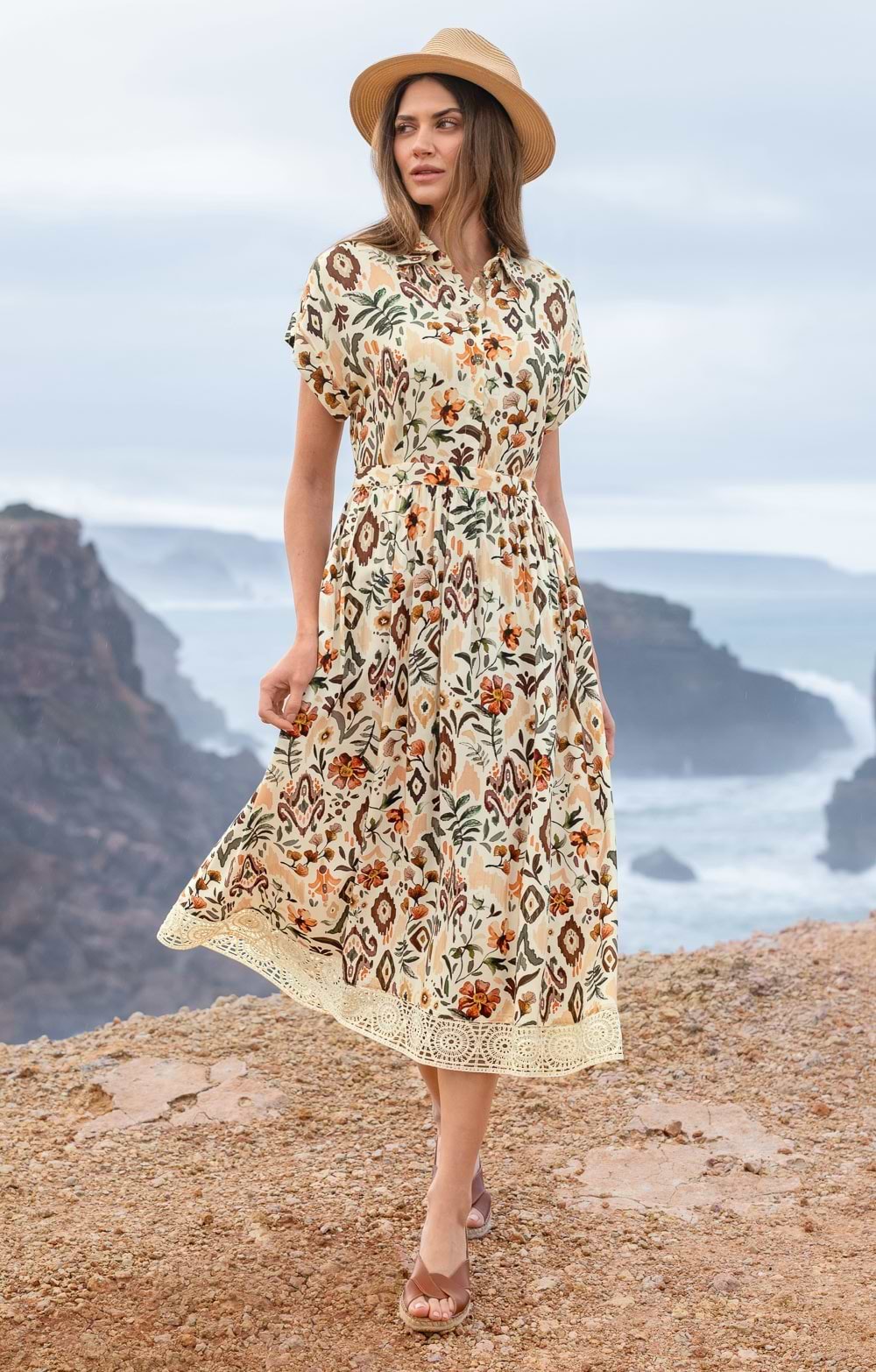 house of bruar ladies dresses Ladies Print Dress
