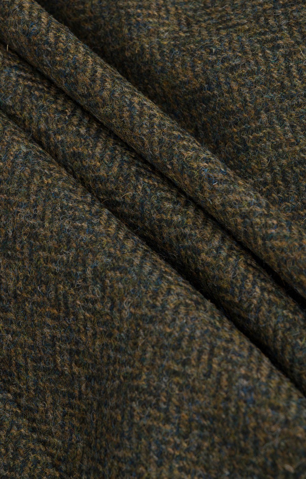 Ladies Tweed Sleeveless Shift Dress, Green - House of Bruar