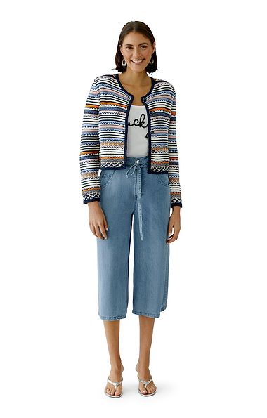 Ladies Oui Denim Culottes
