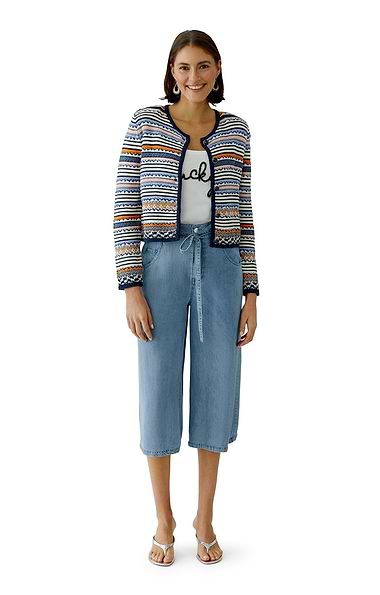 Ladies Oui Denim Culottes