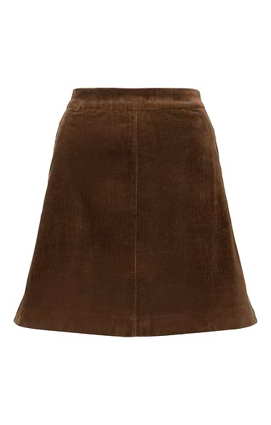 Ladies Lings Mini Cord Skirt