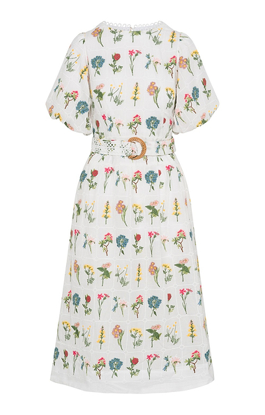 Ladies Emily Lovelock Embroidered Christina Dress