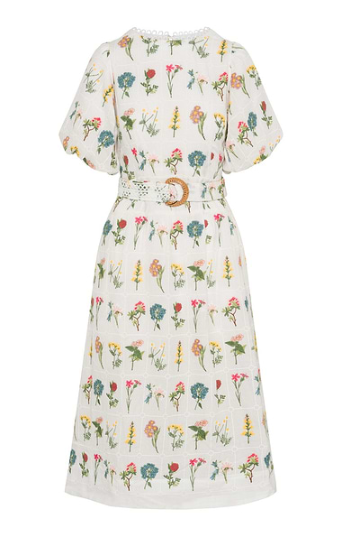 Ladies Emily Lovelock Embroidered Christina Dress