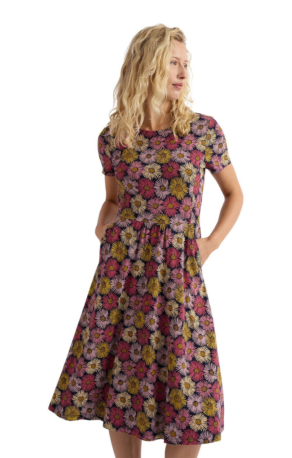 Ladies Seasalt April Short Sleeve Dress - House of Bruar