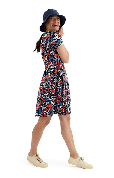 Ladies Seasalt Witch Hazel Short Sleeve Dress