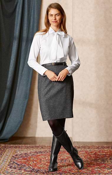 Ladies Classic Flannel Skirt