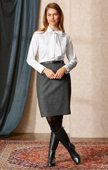 Ladies Classic Flannel Skirt