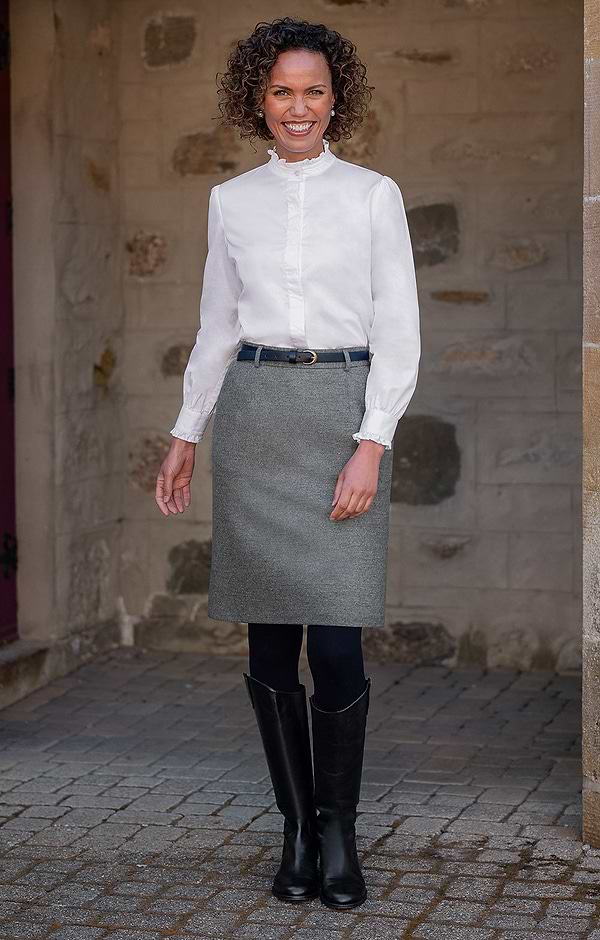 Ladies Classic Flannel Skirt