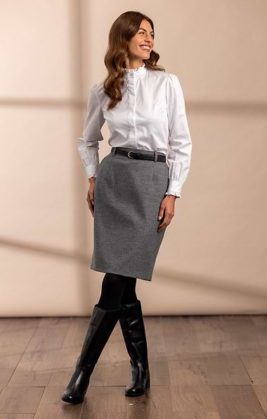 Ladies Classic Flannel Skirt