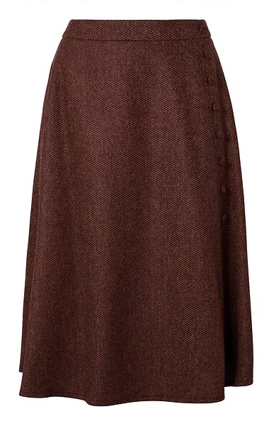 Ladies Tweed Swing Skirt