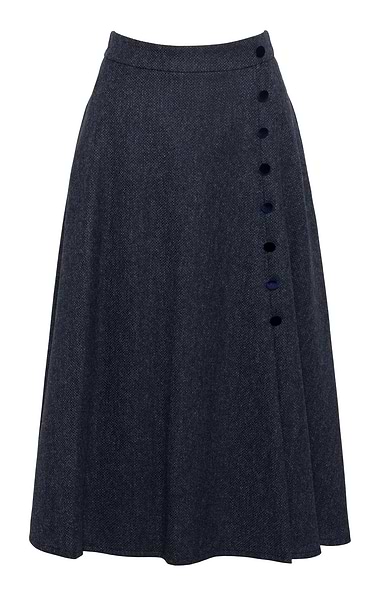 Ladies Tweed Swing Skirt