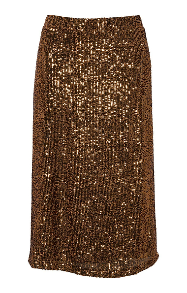 Ladies Sequin Midi Skirt