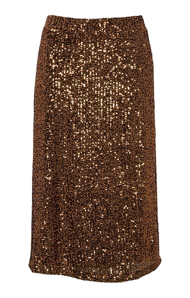 Ladies Sequin Midi Skirt