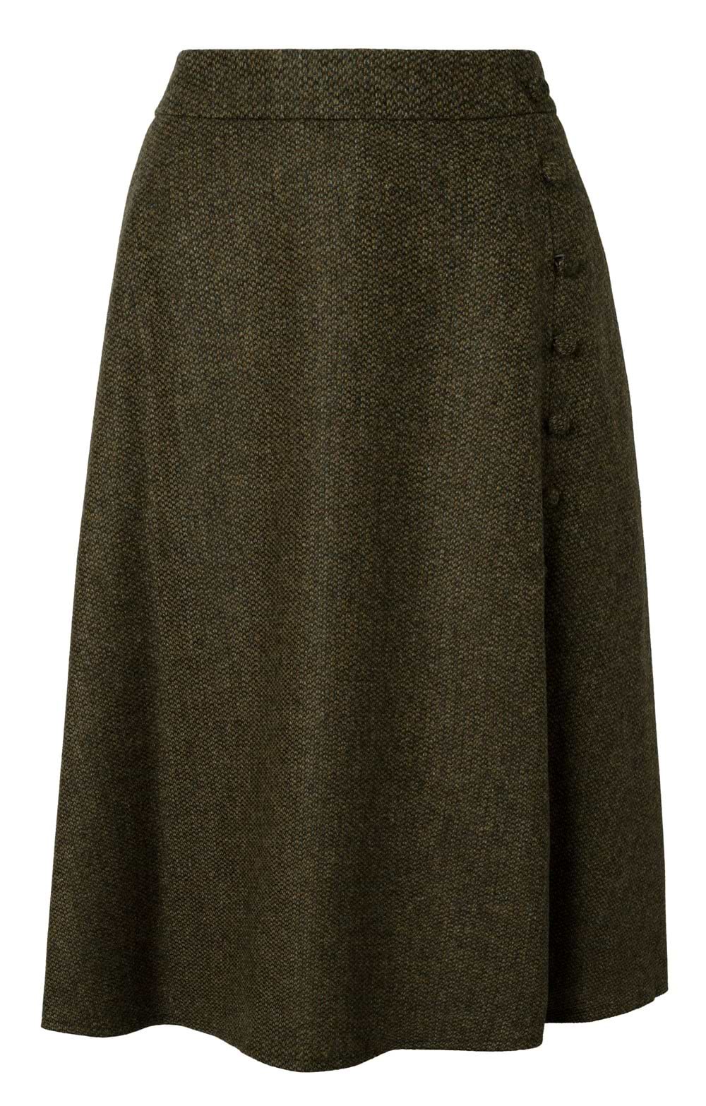 スカート TWEED SIDE ROUND SKIRT TQ24160CLARETBCORN.jpg?v=5