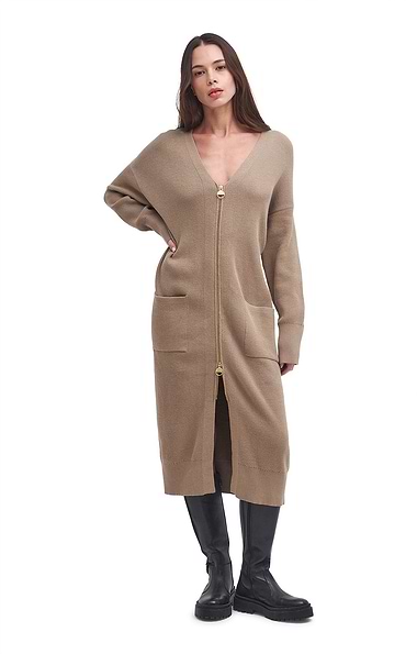 Ladies Barbour International Mondale Knit Dress