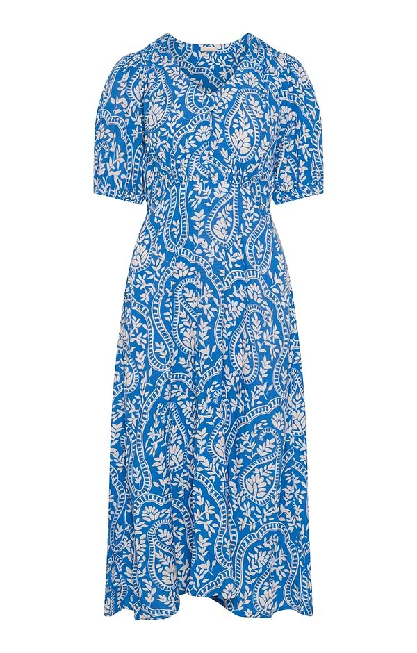 Ladies House of Bruar Exclusive Paisley Floral Tea Dress