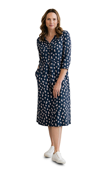 Ladies Lily & Me Callowell Jersey Dress