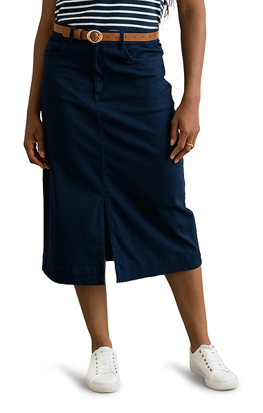 Ladies Lily & Me Morwenna Twill Skirt